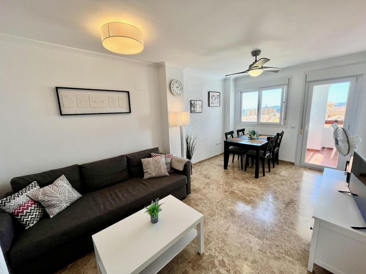 Penthouse Mit Private Dachterrasse Und Blick Auf Das Meer, Berge ,Hafen Estepona Exterior foto